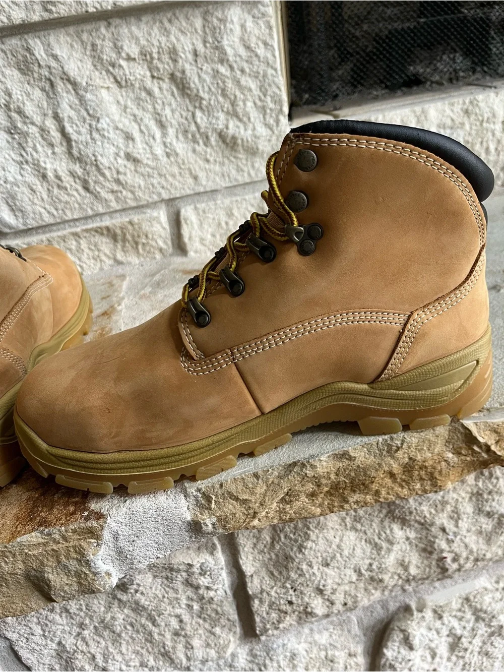 Herman Survivors Tan Work Boots NIB